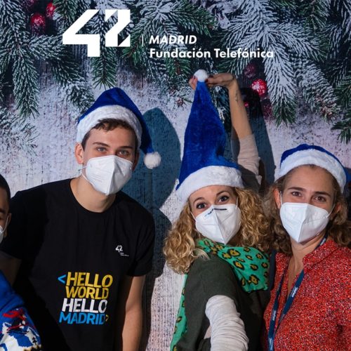 ¡42 Madrid te desea felices fiestas!
