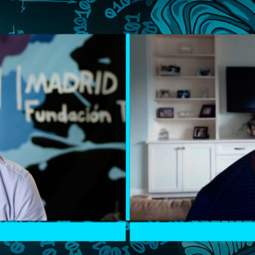 42 Madrid, testigo de excepción de una conversación entre José María Álvarez-Pallete y Hadi Partovi