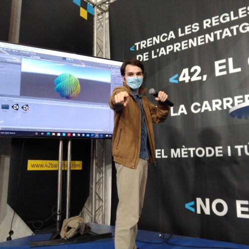 ¡La aventura de Javi y Manu en el Salón de la Ocupació de Barcelona!