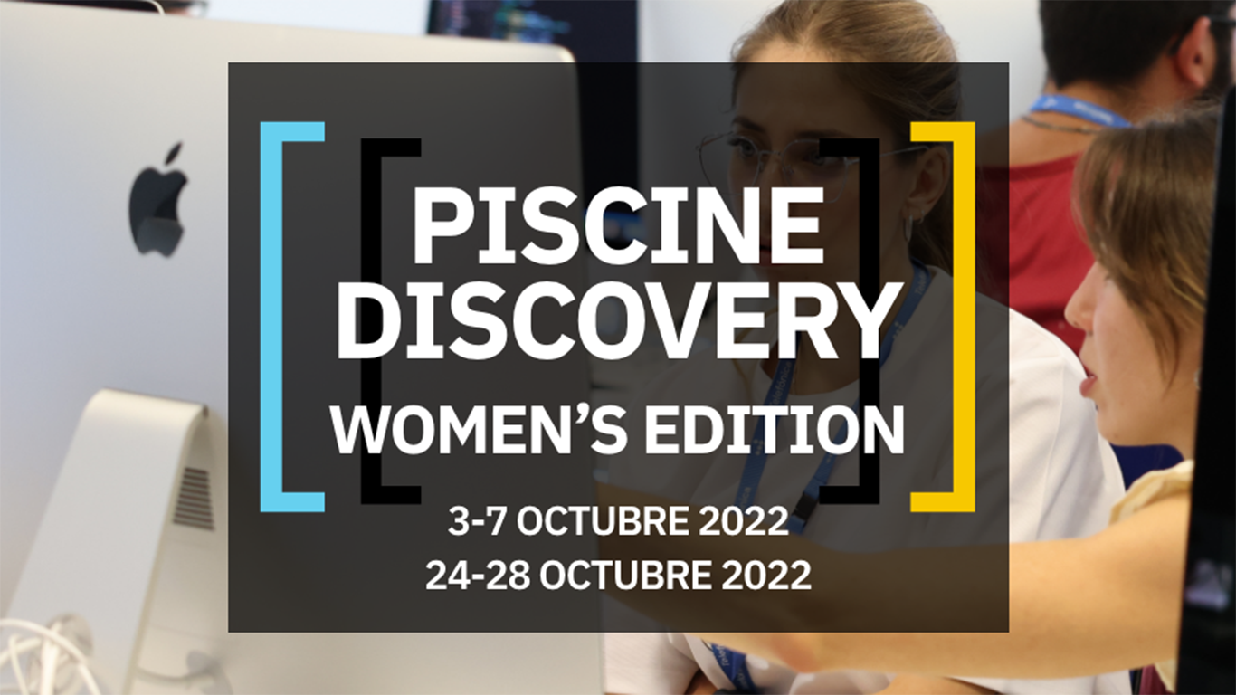¡Abrimos Piscine Discovery Web | Women's Edition! Plazas limitadas